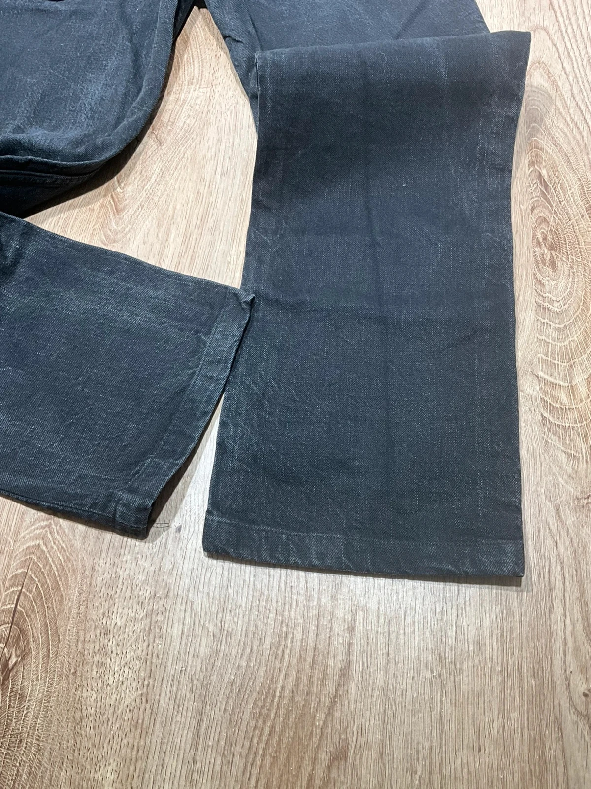 Jean Levi's 511 Slim W33 L34 Vintage 100% Coton Noir Délavé – photo 7